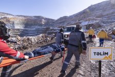 “AzerGold” QSC Daşkəsəndə Ümumdünya Mülki Müdafiə Gününə həsr olunmuş tədbir keçirib (FOTO)