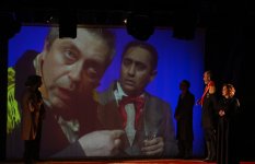 Heydər Əliyev Fondunun vitse-prezidenti Leyla Əliyeva “Neft bumu hamıya gülümsəyir” tamaşasının nümayişində iştirak edib (FOTO)