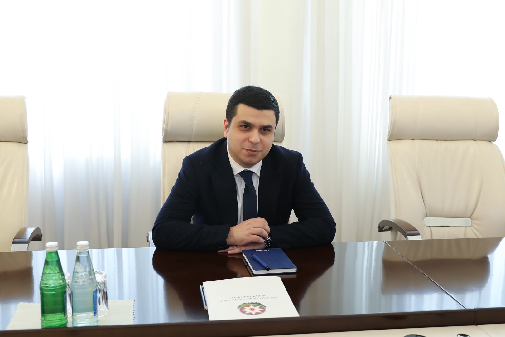 Səhiyyə Nazirliyində “Yüksəliş” müsabiqəsinin qalibi ilə görüş keçirilib (FOTO)