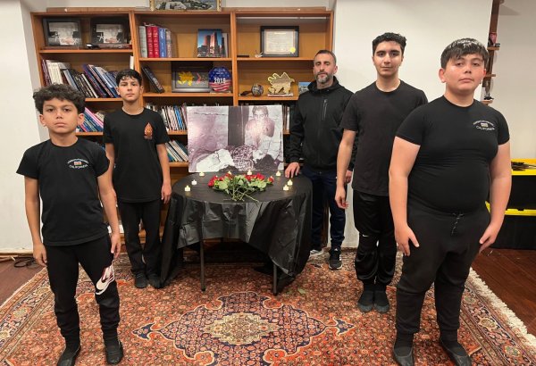 Kaliforniyada Xocalı şəhidlərinin əziz xatirəsi yad edilib (FOTO)