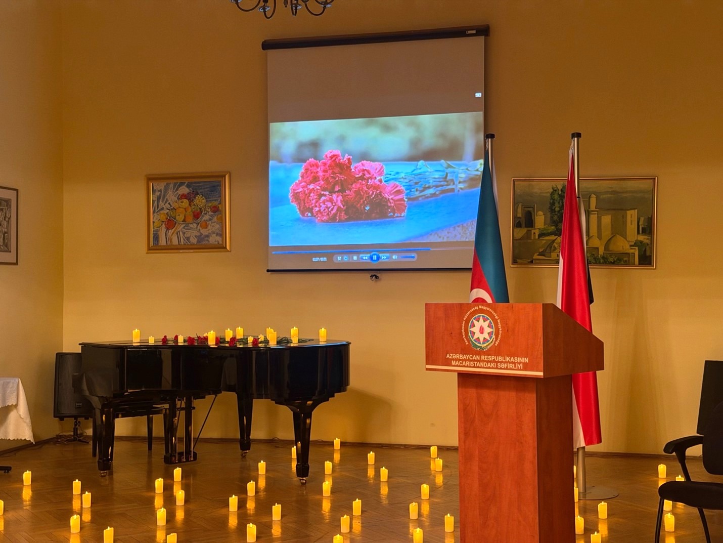 Budapeştdə “Bəşəriyyətin əks-sədaları: Xocalını xatırlayırıq 1992” adlı tədbir keçirilib (FOTO)