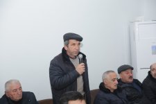 Xaçmazın Qımılqışlaq kəndində sakinlərlə görüş keçirilib (FOTO)