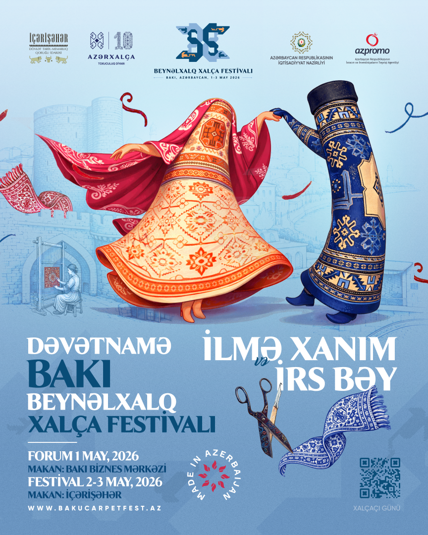 Bakı “Beynəlxalq Xalça Festivalı 2026” - a hazırlaşır