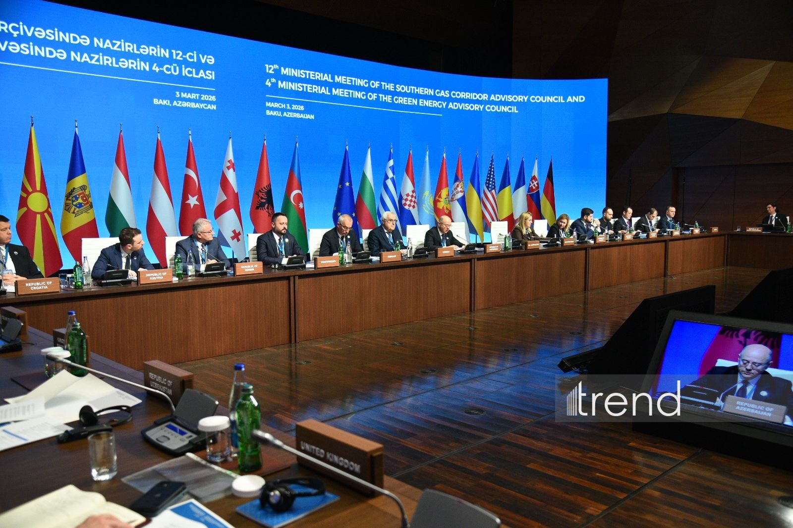 Bakıda Cənub Qaz Dəhlizi və "yaşıl enerji" üzrə Məşvərət Şuralarının iclasları keçirilir (FOTO)