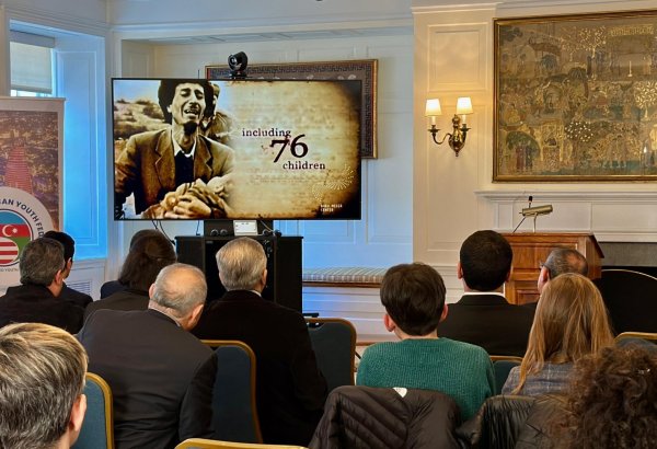 Kolumbiya Universitetində Xocalı soyqırımının qurbanları yad olunub (FOTO)