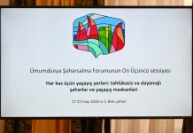 Təşkilat Komitəsinin növbəti iclasında WUF13-ə hazırlıq məsələlərinə dair məruzələr dinlənilib (FOTO)