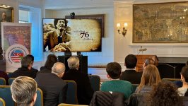 Kolumbiya Universitetində Xocalı soyqırımının qurbanları yad olunub (FOTO)