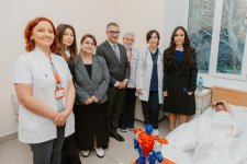 Leyla Əliyeva Respublika Pediatriya Mərkəzinin Nərimanov Uşaq Klinik Xəstəxanasını ziyarət edib (FOTO)