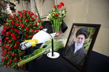 Prezident İlham Əliyev İranın ölkəmizdəki səfirliyində olub, başsağlığı verib (FOTO)