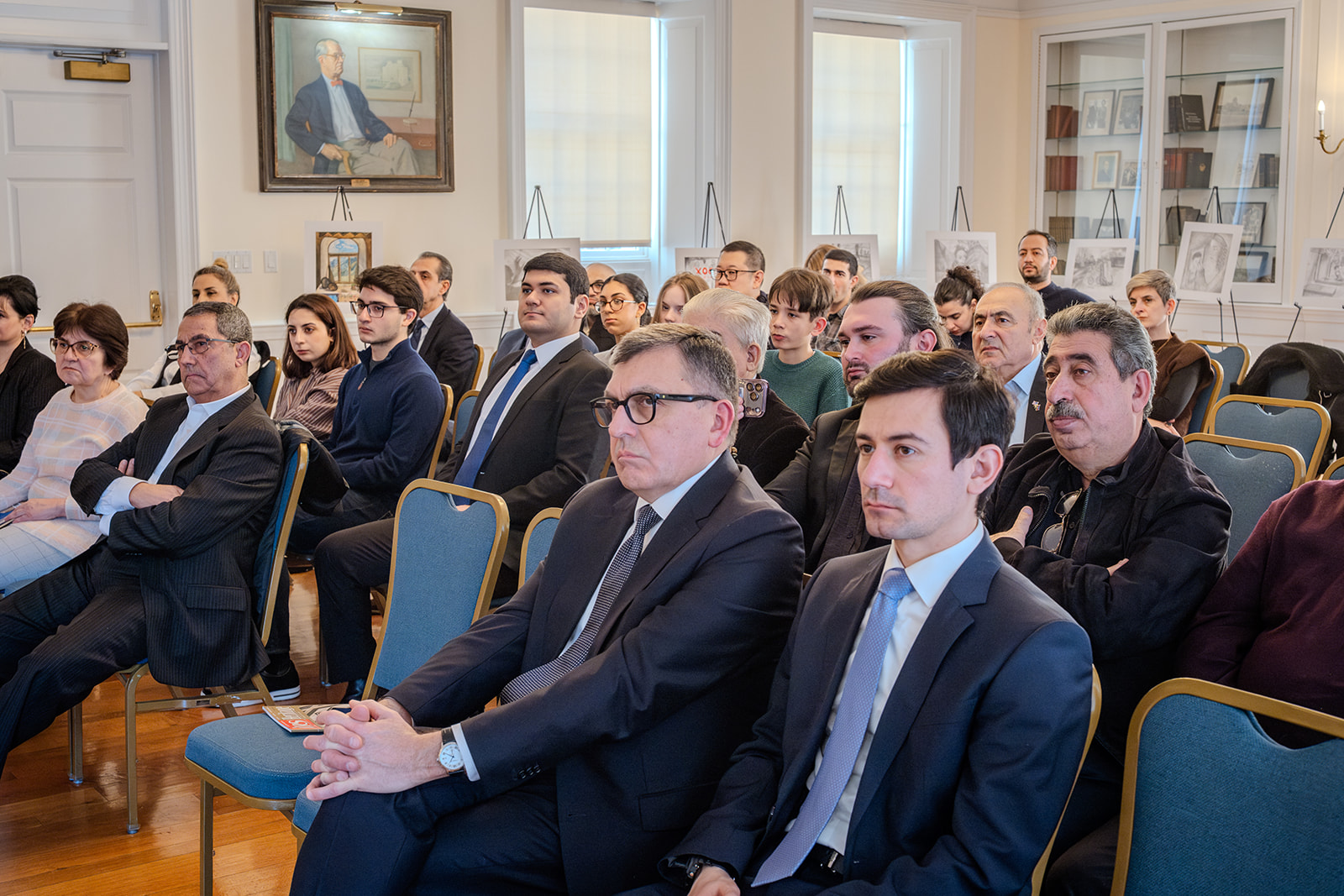 Kolumbiya Universitetində Xocalı soyqırımının qurbanları yad olunub (FOTO)