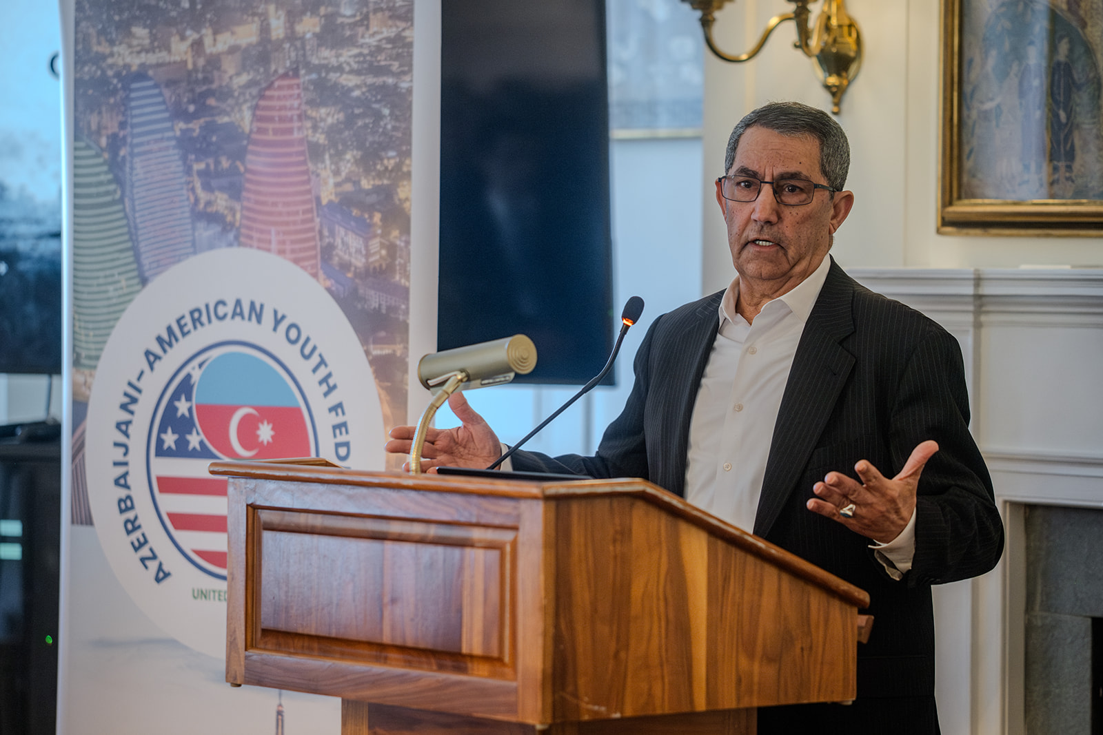 Kolumbiya Universitetində Xocalı soyqırımının qurbanları yad olunub (FOTO)