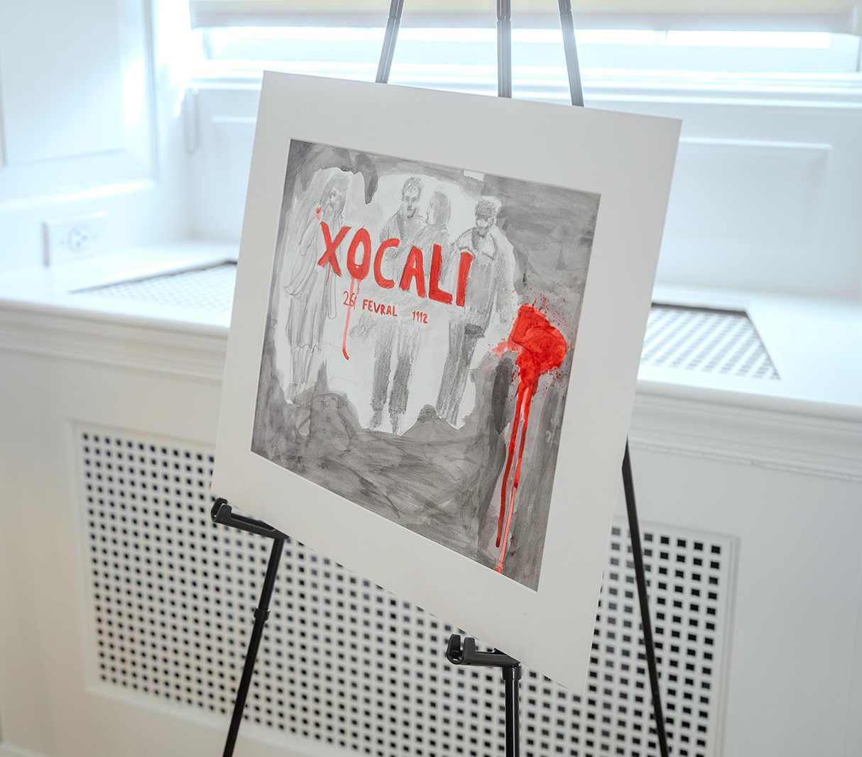 Kolumbiya Universitetində Xocalı soyqırımının qurbanları yad olunub (FOTO)