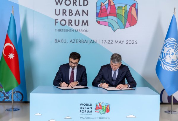 WUF13 çərçivəsində “Təmiz Şəhər ” ASC ilə memorandum imzalanıb (FOTO)