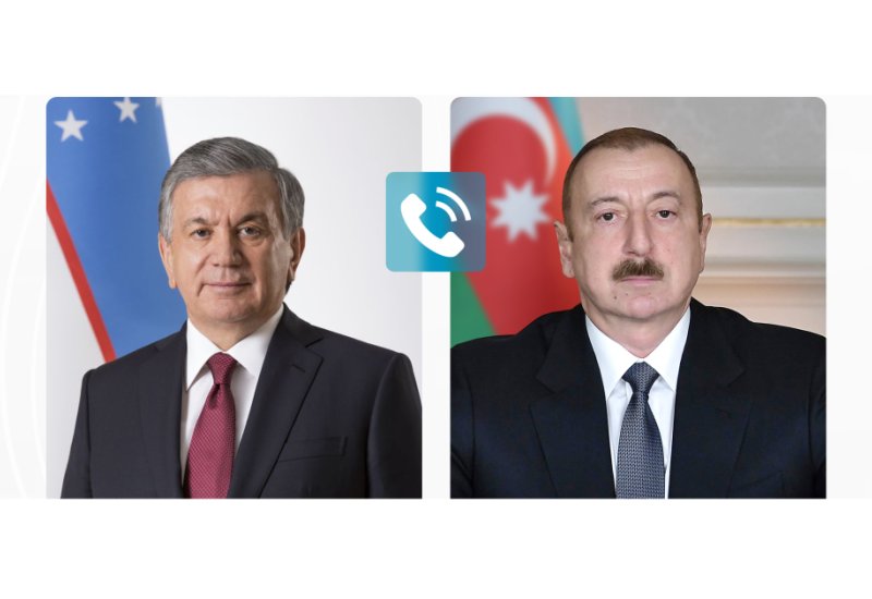 Özbəkistan Prezidenti Prezident İlham Əliyevə zəng edib