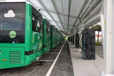 Xəzər rayonunda “Albalılıq elektrik avtobus deposu” istifadəyə verilib (FOTO)