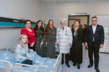 Leyla Əliyeva və Arzu Əliyeva “Leyla Medical Center”in Pediatriya Mərkəzində olublar (FOTO)