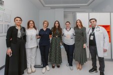 Leyla Əliyeva və Arzu Əliyeva “Leyla Medical Center”in Pediatriya Mərkəzində olublar (FOTO)