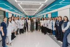 Leyla Əliyeva və Arzu Əliyeva “Leyla Medical Center”in Pediatriya Mərkəzində olublar (FOTO)