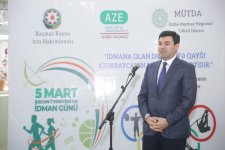 Xaçmaz rayonunda 5 Mart – Bədən Tərbiyəsi və İdman Günü münasibətilə tədbir keçirilib (FOTO)