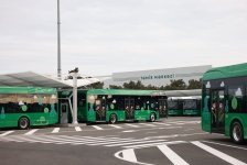 Xəzər rayonunda “Albalılıq elektrik avtobus deposu” istifadəyə verilib (FOTO)