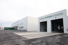 Xəzər rayonunda “Albalılıq elektrik avtobus deposu” istifadəyə verilib (FOTO)