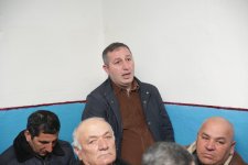 Xaçmazın Niyazoba kəndində sakinlərin müraciət və təklifləri dinlənilib (FOTO)