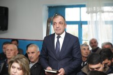 Xaçmazın Niyazoba kəndində sakinlərin müraciət və təklifləri dinlənilib (FOTO)