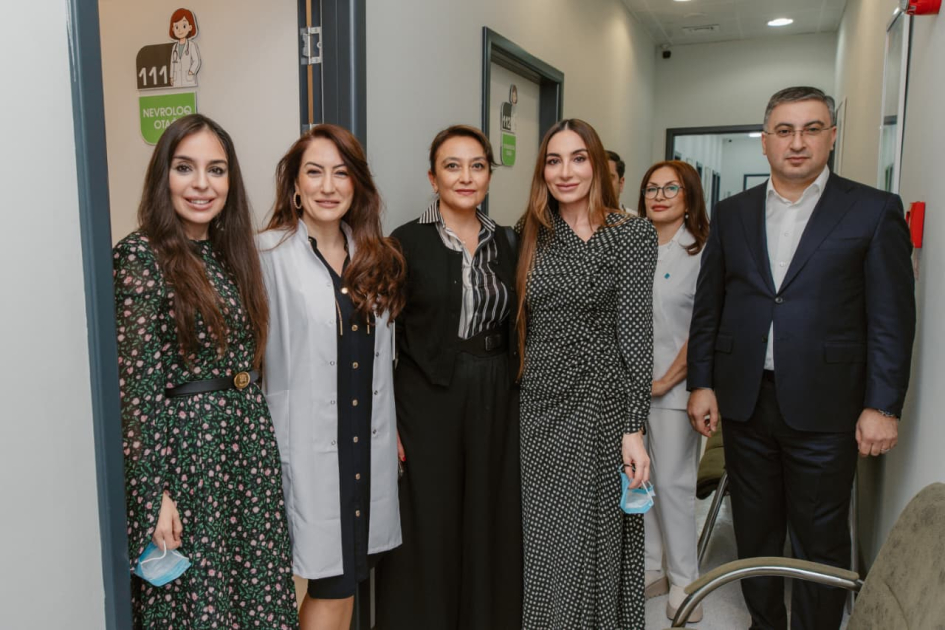Leyla Əliyeva və Arzu Əliyeva “Leyla Medical Center”in Pediatriya Mərkəzində olublar (FOTO)