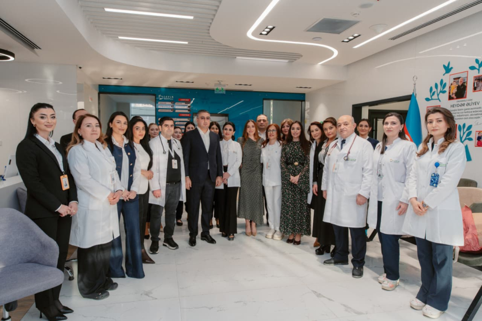 Leyla Əliyeva və Arzu Əliyeva “Leyla Medical Center”in Pediatriya Mərkəzində olublar (FOTO)