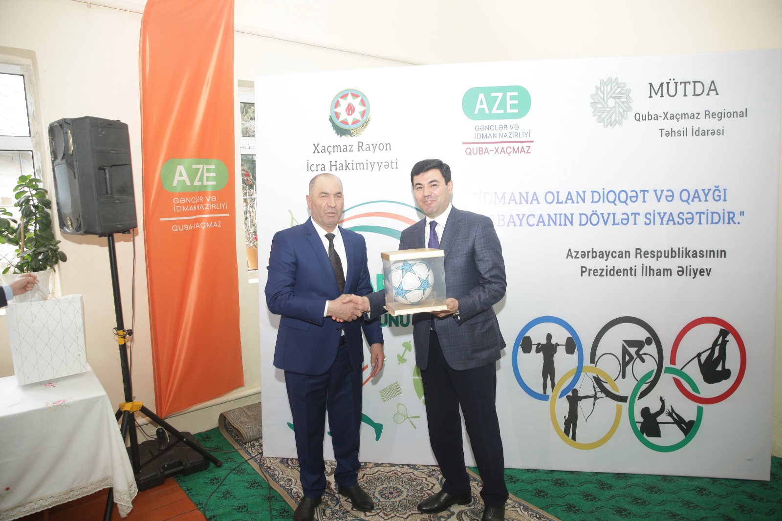 Xaçmaz rayonunda 5 Mart – Bədən Tərbiyəsi və İdman Günü münasibətilə tədbir keçirilib (FOTO)