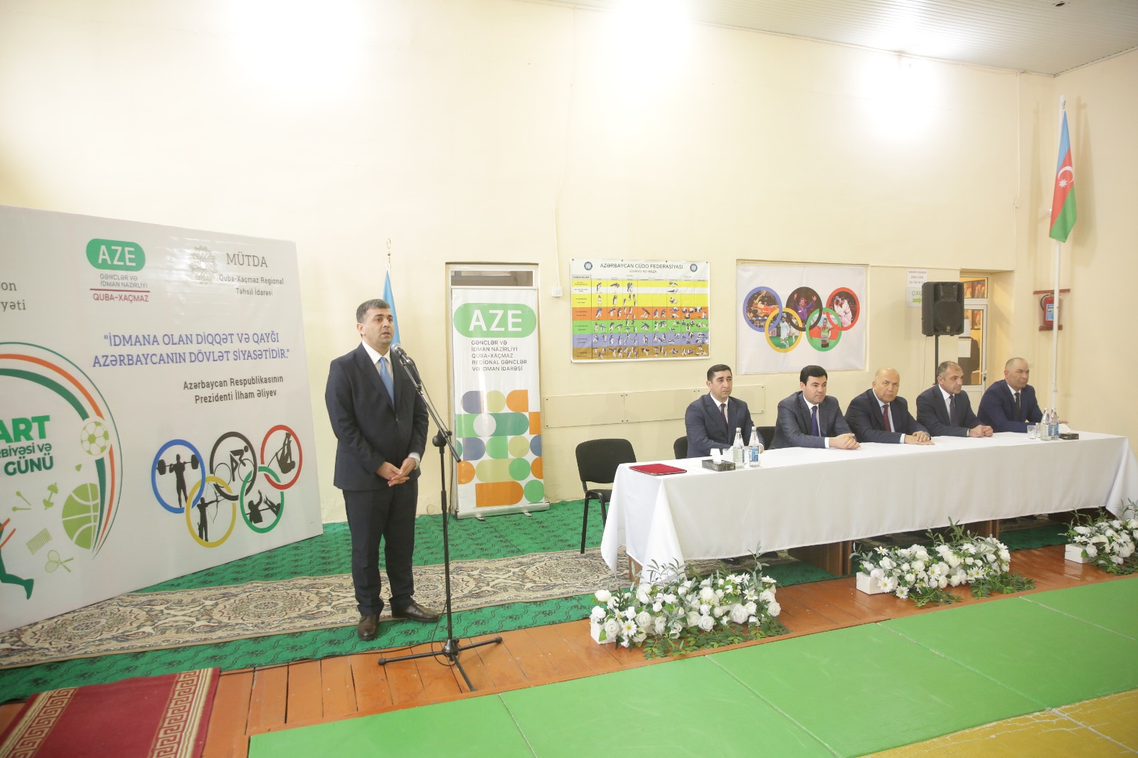 Xaçmaz rayonunda 5 Mart – Bədən Tərbiyəsi və İdman Günü münasibətilə tədbir keçirilib (FOTO)