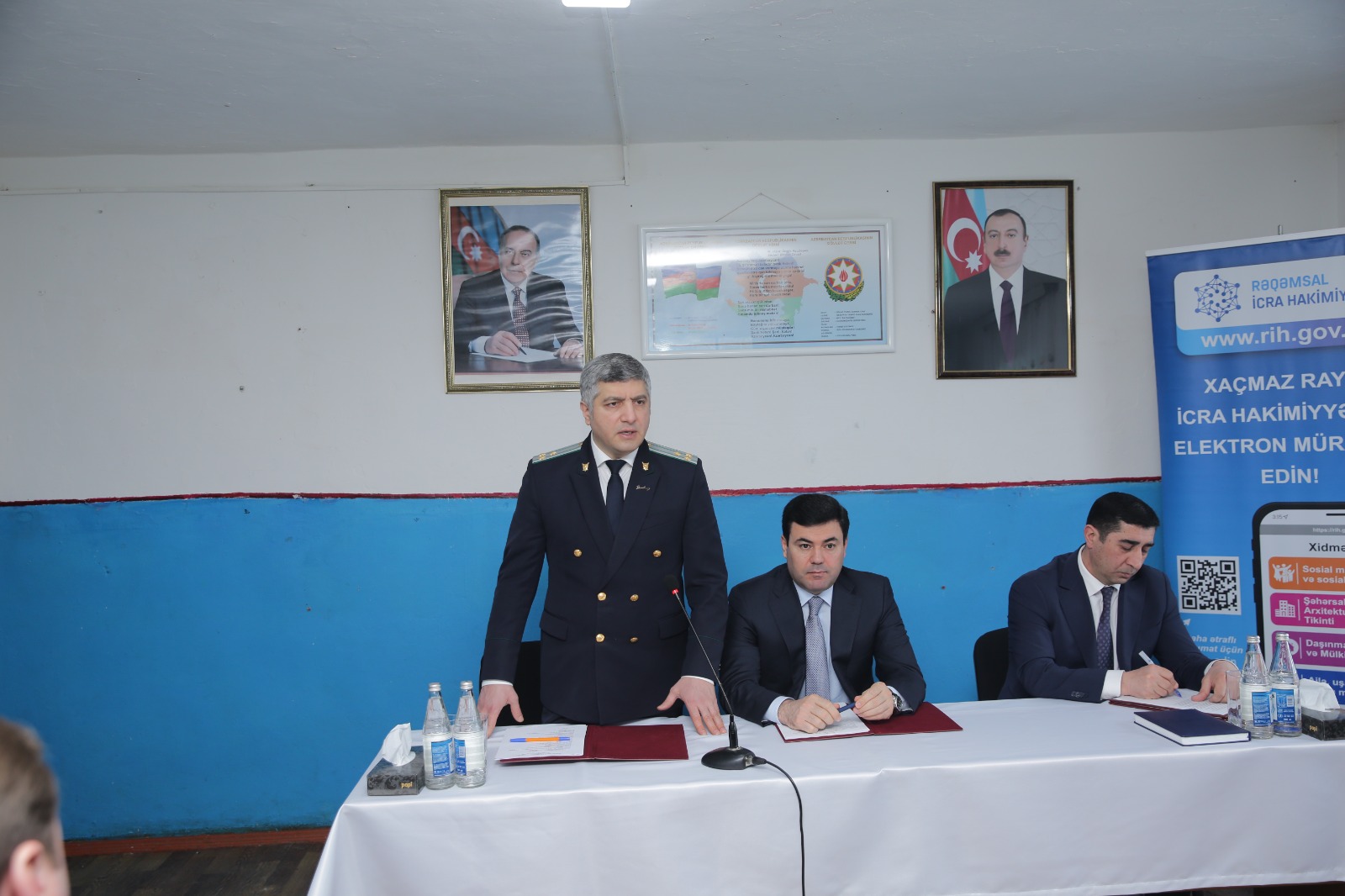 Xaçmazın Niyazoba kəndində sakinlərin müraciət və təklifləri dinlənilib (FOTO)