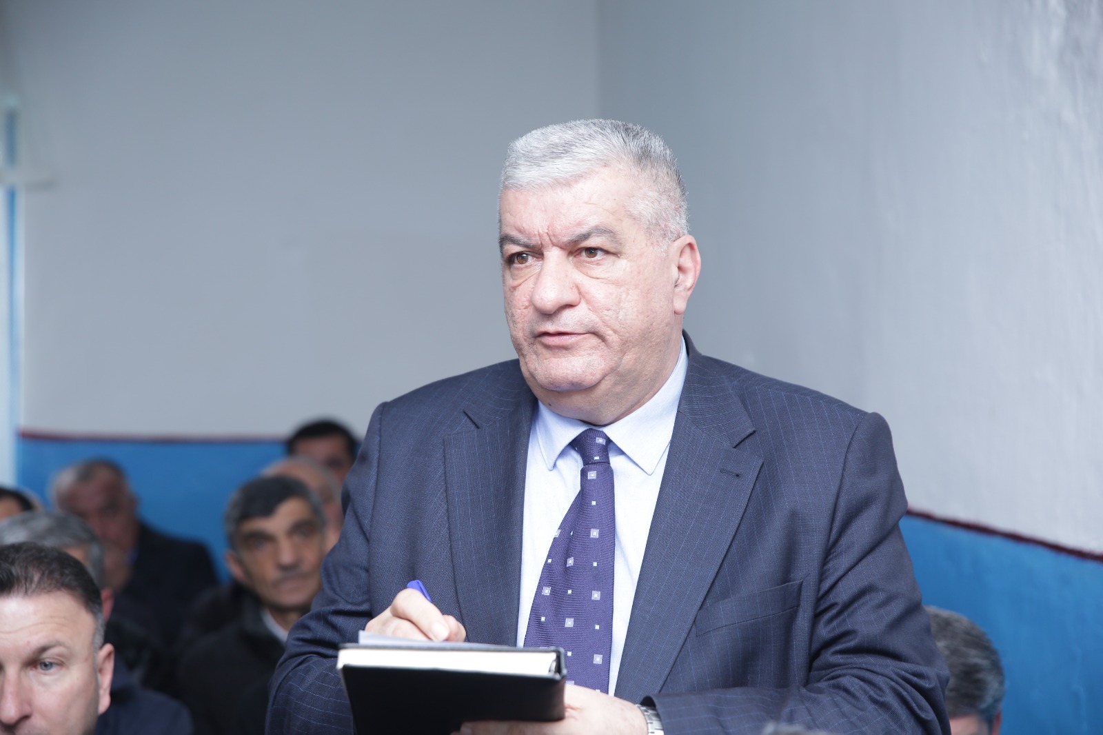 Xaçmazın Niyazoba kəndində sakinlərin müraciət və təklifləri dinlənilib (FOTO)