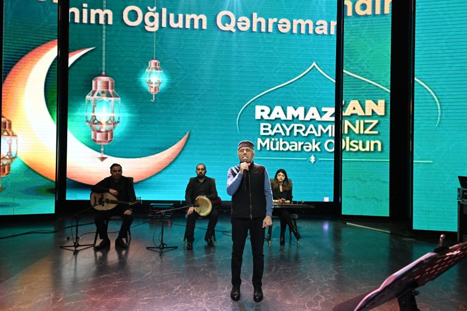 Heydər Əliyev Fondunun vitse-prezidenti Leyla Əliyeva şəhid ailələri ilə birlikdə iftar süfrəsində iştirak edib (FOTO)