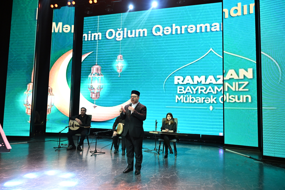 Heydər Əliyev Fondunun vitse-prezidenti Leyla Əliyeva şəhid ailələri ilə birlikdə iftar süfrəsində iştirak edib (FOTO)