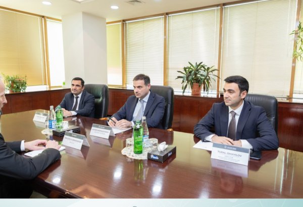 Mərkəzi Bankla QMAMTYM arasında əməkdaşlığın gələcək perspektivləri dəyərləndirilib (FOTO)
