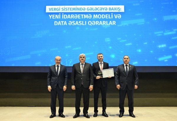 "Bank Respublika" Dövlət Vergi Xidmətinin təşkil etdiyi tədbirdə xüsusi mükafata layiq görülüb