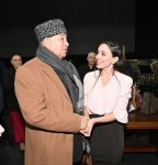 Leyla Əliyeva Heydər Əliyev Sarayında “Yalnız mədəniyyət” adlı musiqili tamaşada iştirak edib (FOTO)
