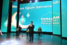 Heydər Əliyev Fondunun vitse-prezidenti Leyla Əliyeva şəhid ailələri ilə birlikdə iftar süfrəsində iştirak edib (FOTO)