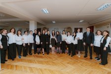 Heydər Əliyev Fondunun vitse-prezidenti Leyla Əliyeva Bakı Xoreoqrafiya Akademiyasının qonağı olub (FOTO)