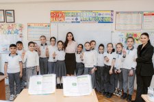 Heydər Əliyev Fondunun vitse-prezidenti Leyla Əliyeva Bakı Xoreoqrafiya Akademiyasının qonağı olub (FOTO)