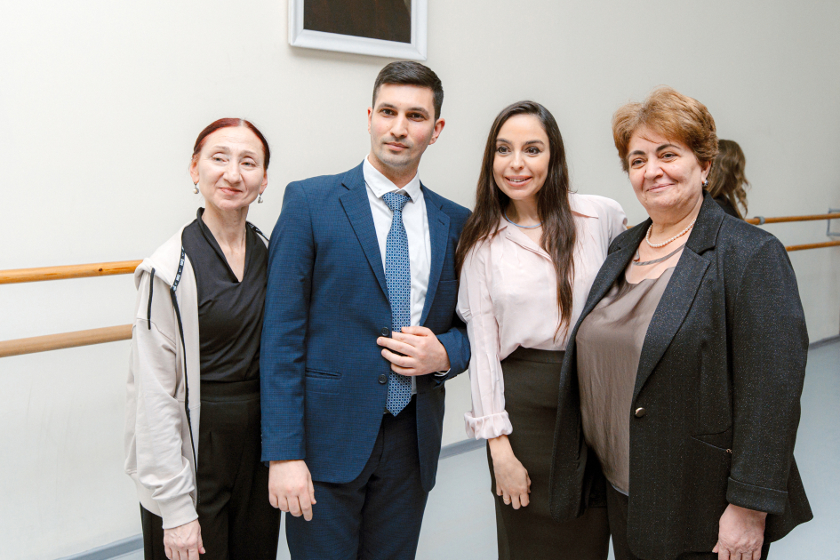 Heydər Əliyev Fondunun vitse-prezidenti Leyla Əliyeva Bakı Xoreoqrafiya Akademiyasının qonağı olub (FOTO)