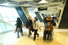 Yaxın Şərqdə qalan Azərbaycan vətəndaşları üçün növbəti təxliyə reysi həyata keçirilib (FOTO)