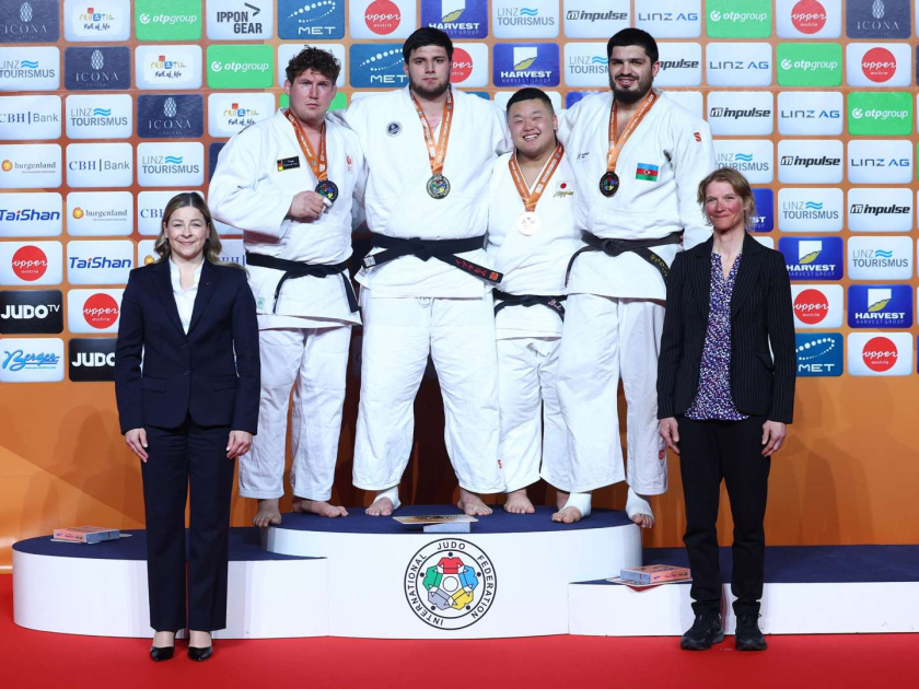 Azərbaycan cüdoçuları Qran-Pri turnirində 4 medal qazanıb