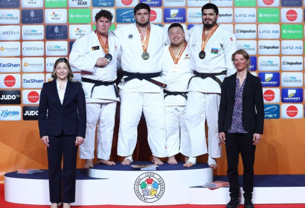 Azərbaycan cüdoçuları Qran-Pri turnirində 4 medal qazanıb