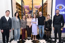 Leyla Əliyeva "Mənzərəyə açılan ev" mövzusunda qrup sərgisində iştirak edib (FOTO)