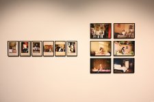 Leyla Əliyeva "Mənzərəyə açılan ev" mövzusunda qrup sərgisində iştirak edib (FOTO)