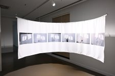 Leyla Əliyeva "Mənzərəyə açılan ev" mövzusunda qrup sərgisində iştirak edib (FOTO)