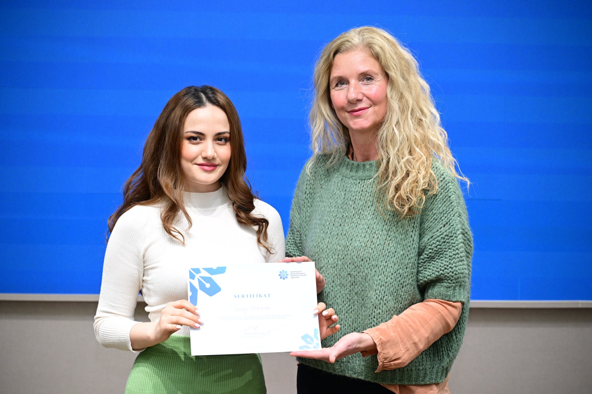 Multimedia məzmunlarının hazırlanması mövzusunda vörkşop keçirilib (FOTO)