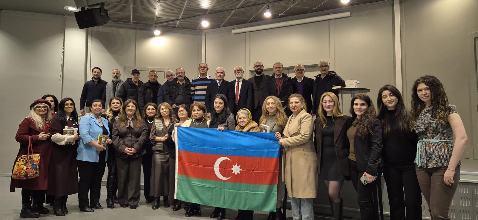 Stokholmda “Bakı 1501” tarixi romanının təqdimatı keçirilib (FOTO)